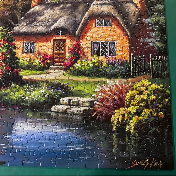 SALE!!! 500 piece puzzle English cottage #3 - Picture 5 of 10